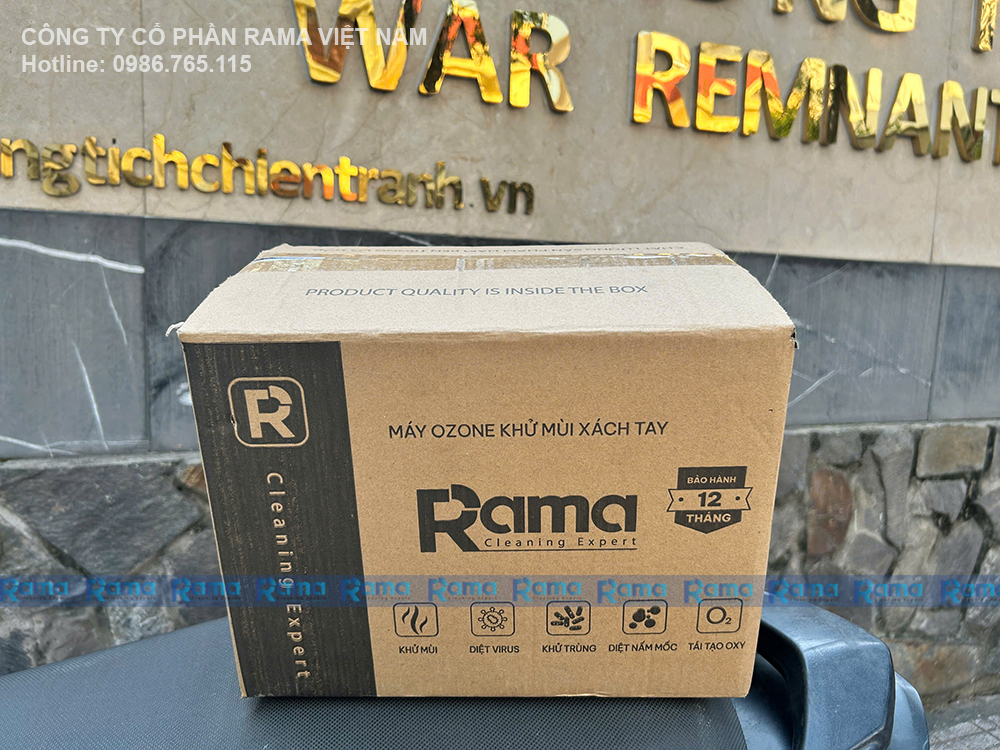 máy ozone khử mùi