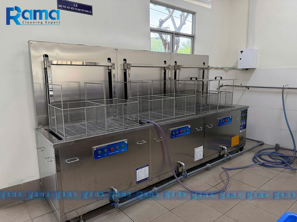 bể rửa siêu âm công nghiệp
