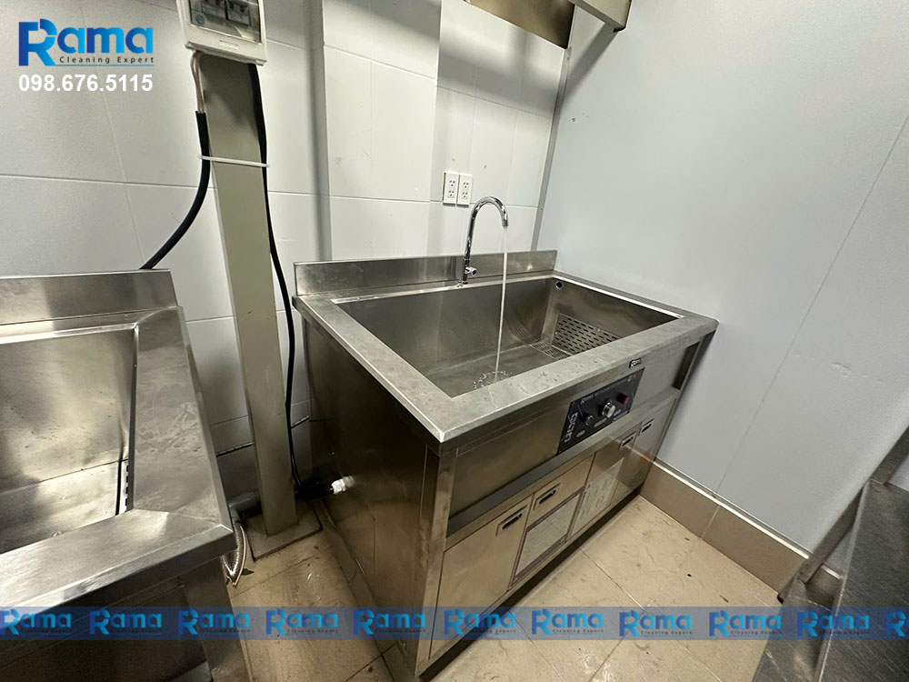 máy rửa bát siêu âm