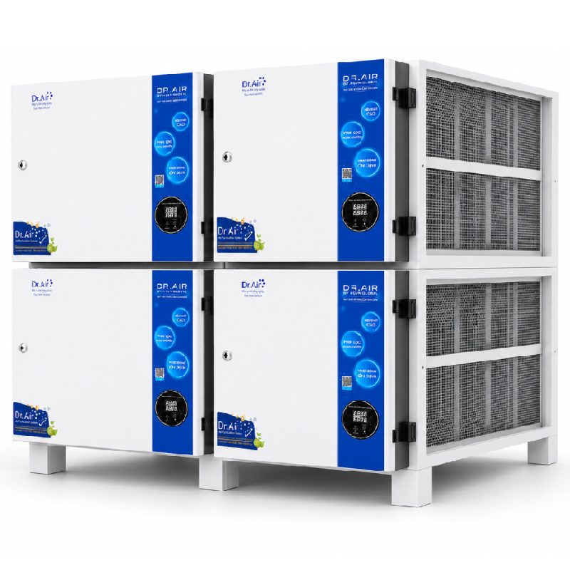Máy lọc tĩnh điện khí thải công nghiệp Dr.Air Titan MAX-G64000