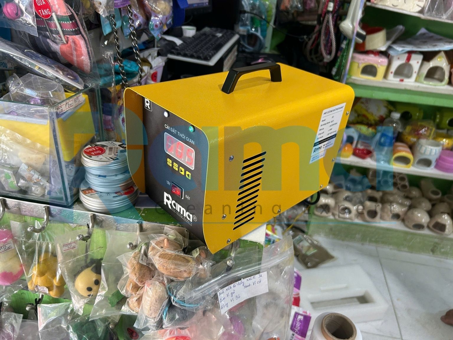 Rama R5 – thiết bị tạo ozone nhỏ gọn cho nhu cầu xử lý mùi linh hoạt