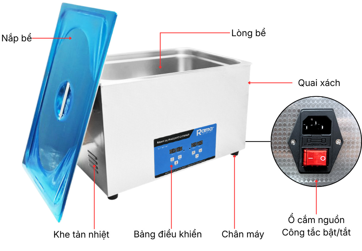Thiết kế bể thuận tiện cho quá trình thao tác